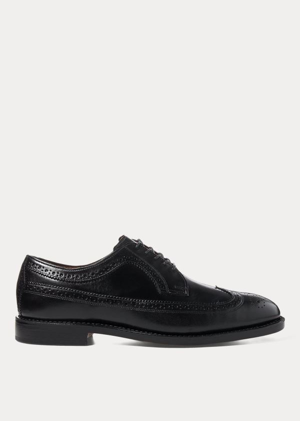 Polo Ralph Lauren Brenton Læder Wingtip Sko Herre Danmark (BRNEJ2748)